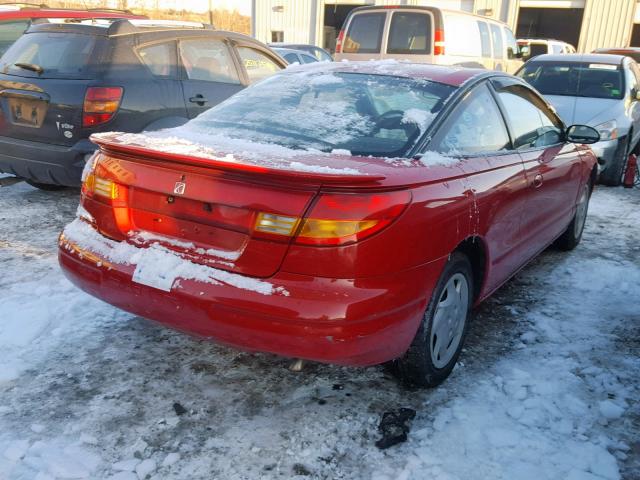 1G8ZY1275YZ102248 - 2000 SATURN SC2 RED photo 4