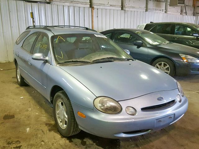 1FALP57U6VG157549 - 1997 FORD TAURUS GL BLUE photo 1