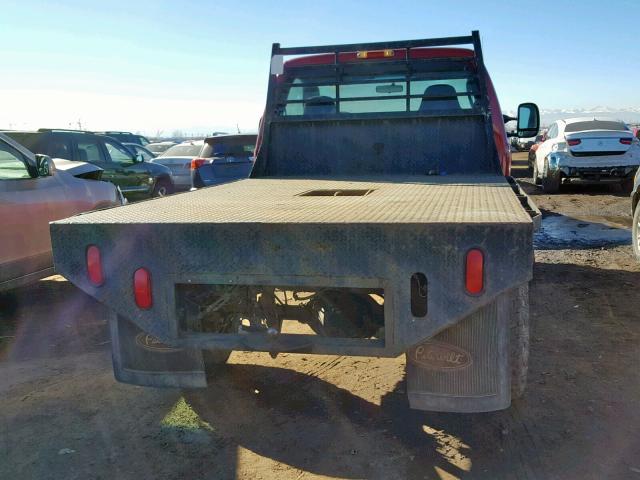 1FTSF31P64EC16674 - 2004 FORD F350 SRW S RED photo 6
