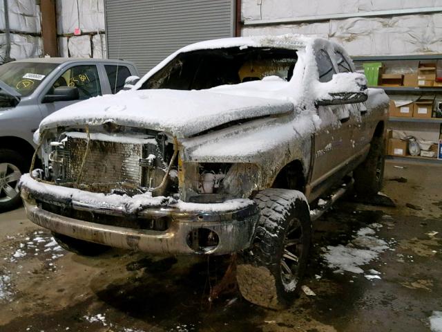 3D7KU28C14G280557 - 2004 DODGE RAM 2500 S ოქროსფერი ფოტო 2