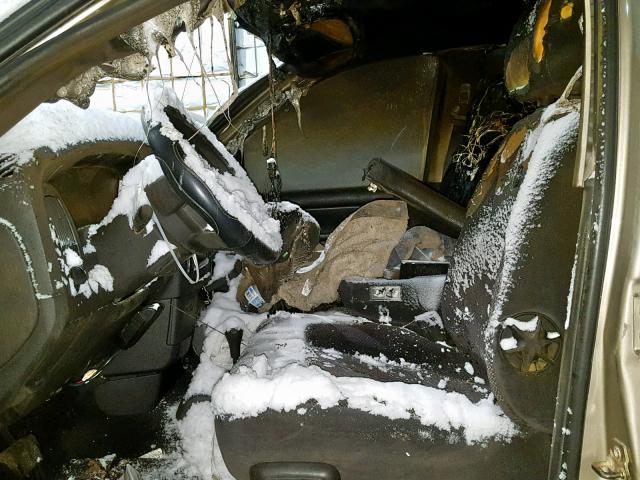 3D7KU28C14G280557 - 2004 DODGE RAM 2500 S ოქროსფერი ფოტო 5