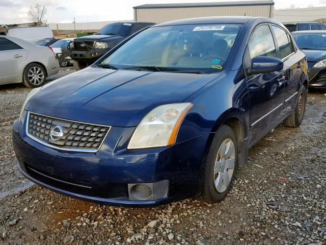 3N1AB61EX7L725391 - 2007 NISSAN SENTRA 2.0 BLUE photo 2