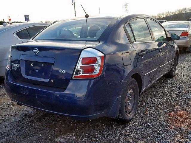 3N1AB61EX7L725391 - 2007 NISSAN SENTRA 2.0 BLUE photo 4