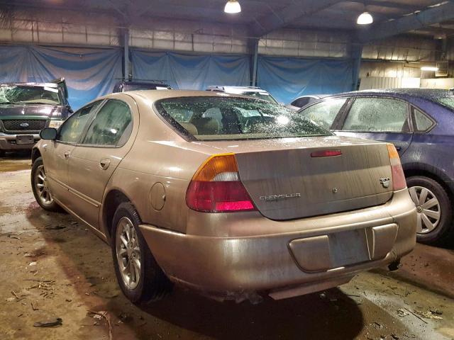 2C3HE66G7YH162621 - 2000 CHRYSLER 300M BROWN photo 3