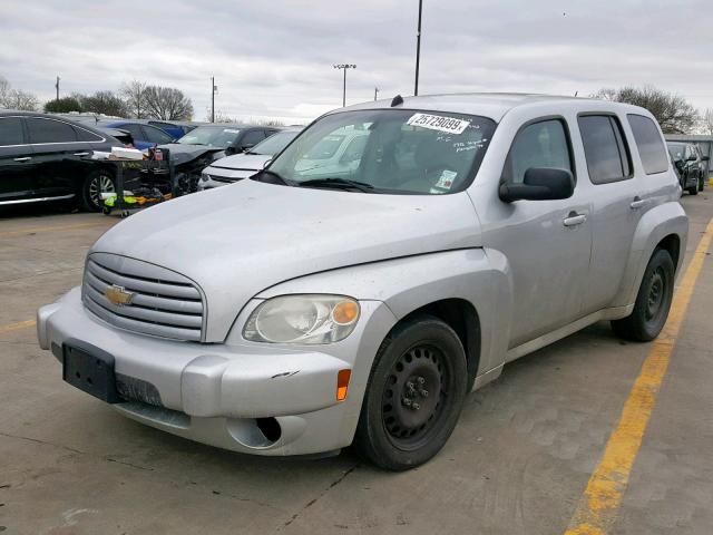 3GNBAADB3AS596780 - 2010 CHEVROLET HHR LS Plata foto 2