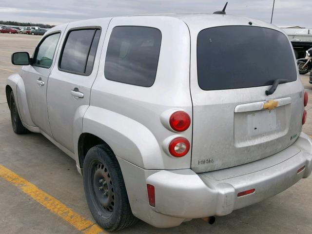 3GNBAADB3AS596780 - 2010 CHEVROLET HHR LS Plata foto 3