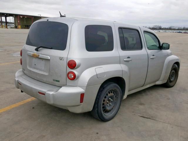 3GNBAADB3AS596780 - 2010 CHEVROLET HHR LS Plata foto 4