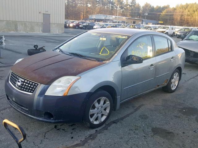 3N1AB61E97L714138 - 2007 NISSAN SENTRA 2.0 GRAY photo 2