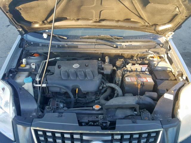 3N1AB61E97L714138 - 2007 NISSAN SENTRA 2.0 GRAY photo 7