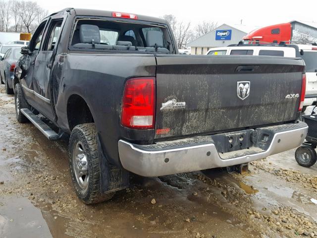 3C6UR5DL4EG114456 - 2014 RAM 2500 SLT BROWN photo 3