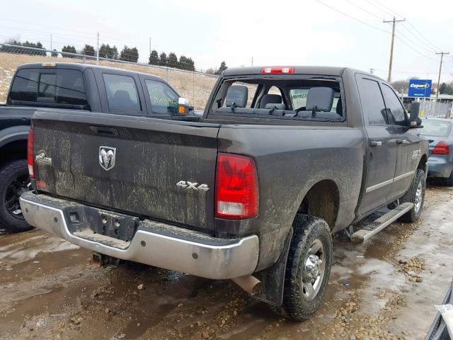 3C6UR5DL4EG114456 - 2014 RAM 2500 SLT BROWN photo 4