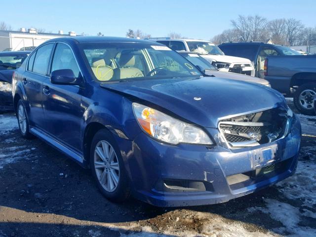 4S3BMBC6XA3242612 - 2010 SUBARU LEGACY 2.5 BLUE photo 1