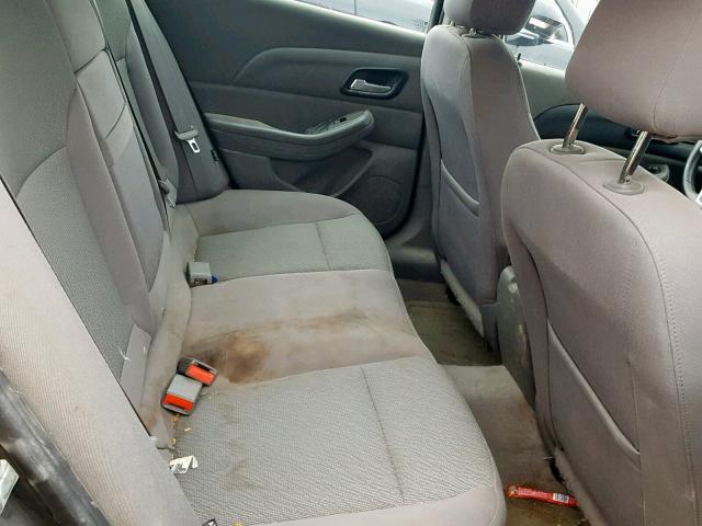 1G11B5SA2DF186279 - 2013 CHEVROLET MALIBU LS GRAY photo 6