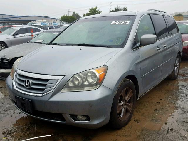 5FNRL38918B090971 - 2008 HONDA ODYSSEY TO GRAY photo 2