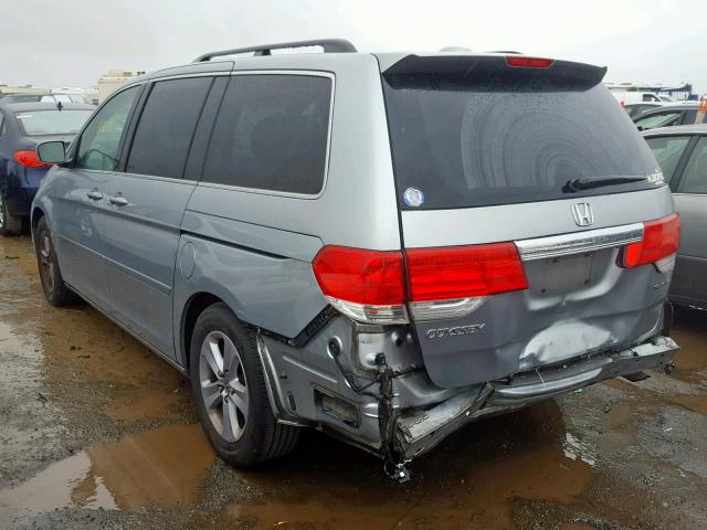 5FNRL38918B090971 - 2008 HONDA ODYSSEY TO GRAY photo 3