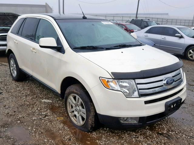 2FMDK48C38BA50365 - 2008 FORD EDGE SEL WHITE photo 1