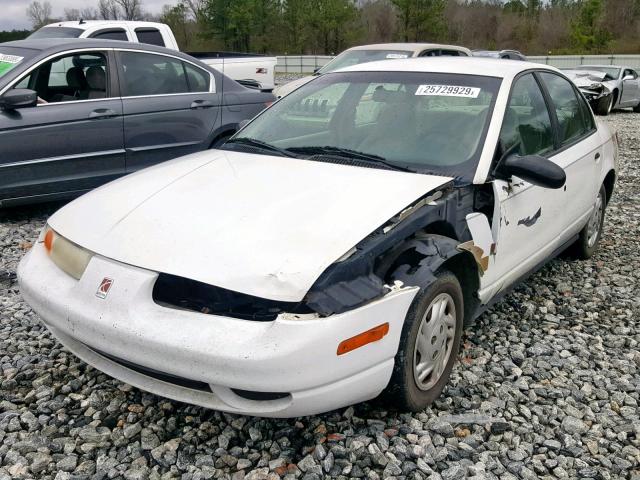 1G8ZF52891Z286590 - 2001 SATURN SL WHITE photo 2