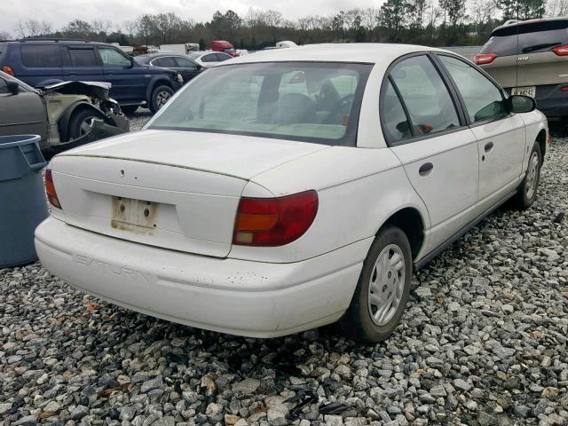 1G8ZF52891Z286590 - 2001 SATURN SL WHITE photo 4