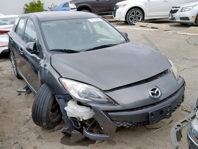 JM1BL1H56A1132620 - 2010 MAZDA 3 S GRAY photo 1