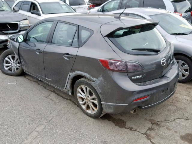 JM1BL1H56A1132620 - 2010 MAZDA 3 S GRAY photo 3