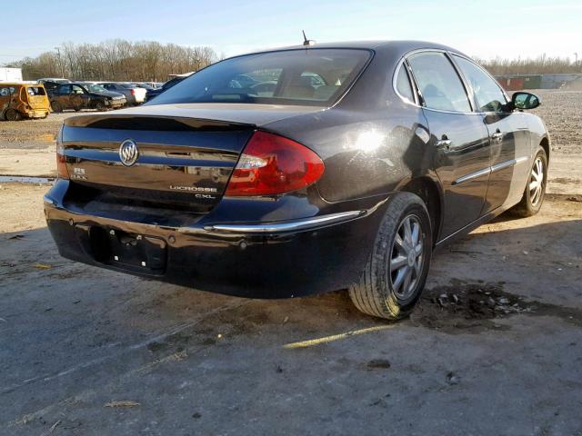 2G4WD582861184484 - 2006 BUICK LACROSSE C BLACK photo 4