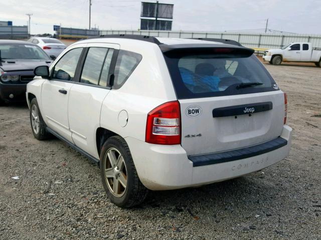 1J4FF47B29D223227 - 2009 JEEP COMPASS SP თეთრი ფოტო 3
