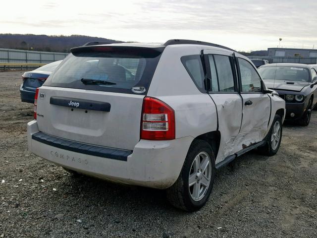 1J4FF47B29D223227 - 2009 JEEP COMPASS SP თეთრი ფოტო 4