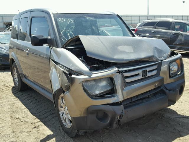 5J6YH187X7L009052 - 2007 HONDA ELEMENT EX GRAY photo 1