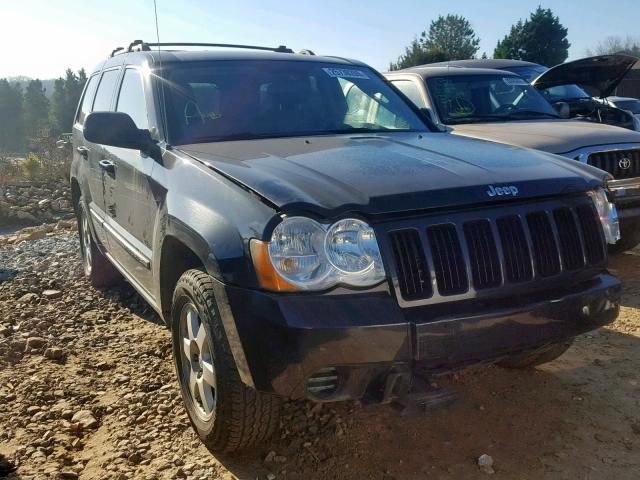 1J8GS48K69C530337 - 2009 JEEP GRAND CHER BLACK photo 1