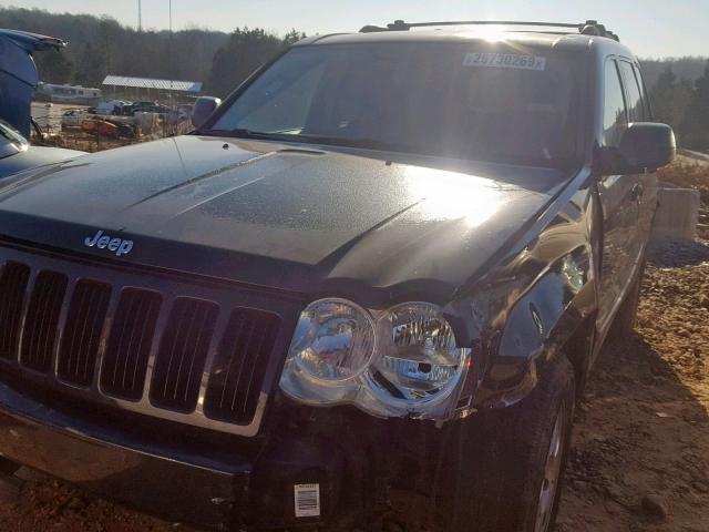 1J8GS48K69C530337 - 2009 JEEP GRAND CHER BLACK photo 9