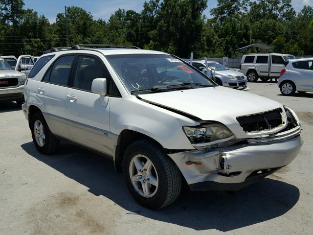 JTJGF10U210115817 - 2001 LEXUS RX 300 WHITE photo 1