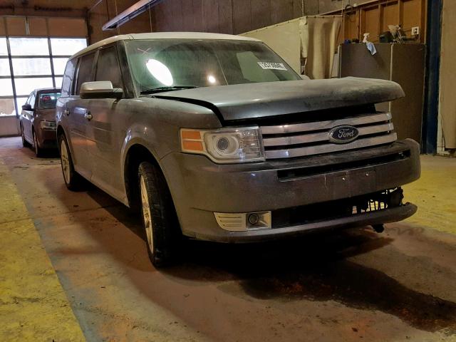 2FMGK5DC5ABD02504 - 2010 FORD FLEX LIMIT GRAY photo 1