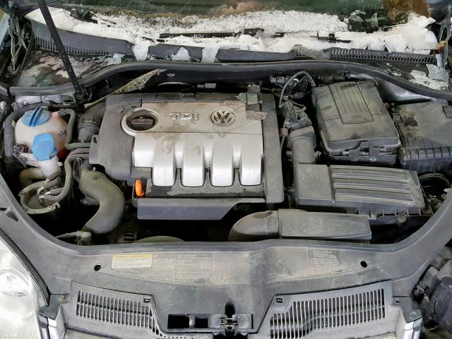 3VWST71K95M624664 - 2005 VOLKSWAGEN NEW JETTA GRAY photo 7