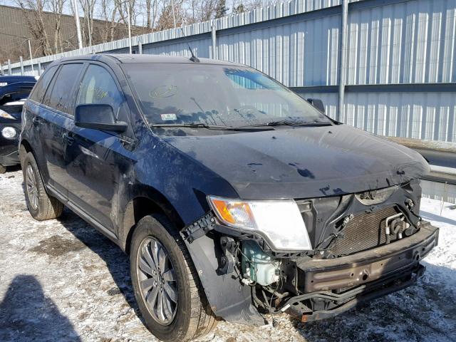 2FMDK4JC2ABA32858 - 2010 FORD EDGE SEL BLACK photo 1