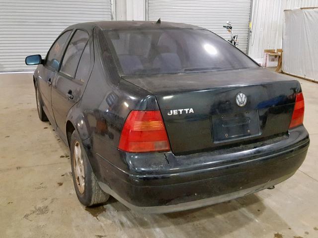 3VWSA29M9YM064048 - 2000 VOLKSWAGEN JETTA GLS BLACK photo 3