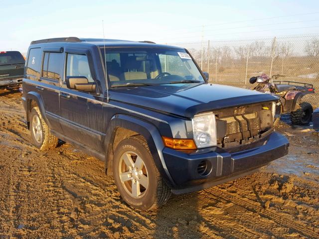 1J8HG48PX7C528346 - 2007 JEEP COMMANDER CHARCOAL photo 1