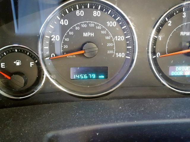 1J8HG48PX7C528346 - 2007 JEEP COMMANDER CHARCOAL photo 8