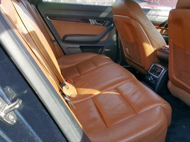 WAUDH74F57N052607 - 2007 AUDI A6 3.2 QUA BLUE photo 6