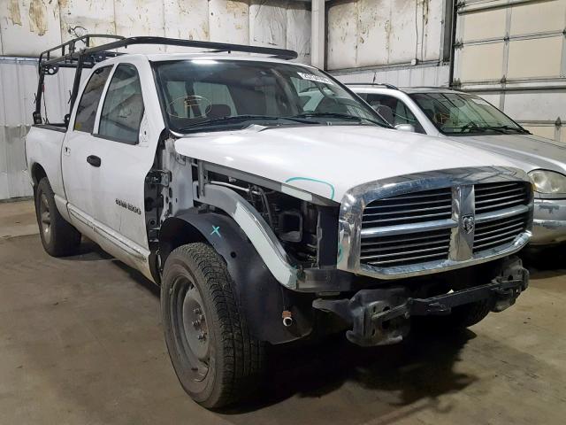 1D7HA18267J500332 - 2007 DODGE RAM 1500 S WHITE photo 1