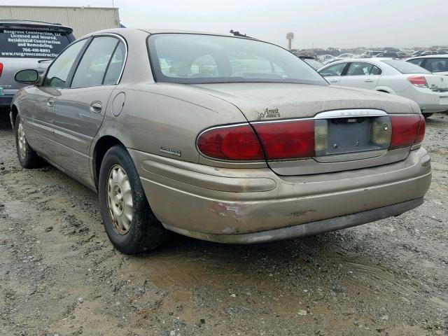 1G4HR54K2YU121677 - 2000 BUICK LESABRE LI GOLD photo 3