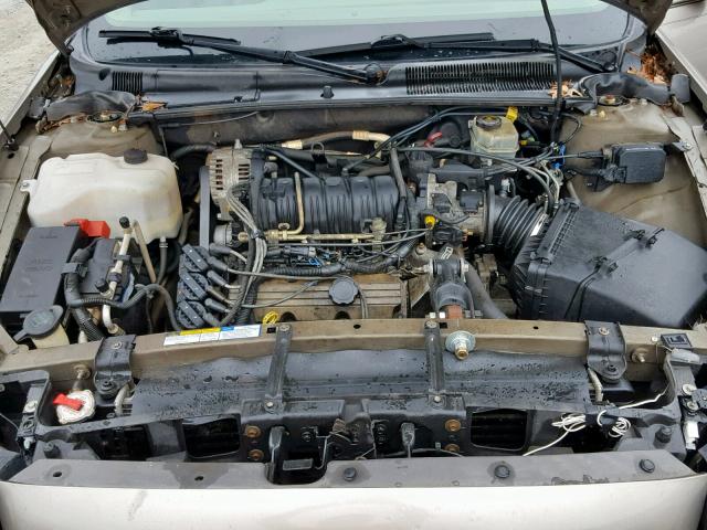 1G4HR54K2YU121677 - 2000 BUICK LESABRE LI GOLD photo 7