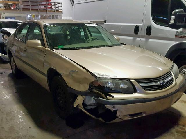 2G1WF52EX49379334 - 2004 CHEVROLET IMPALA TAN photo 1