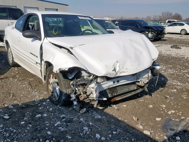 1G2NF12E32C144280 - 2002 PONTIAC GRAND AM S WHITE photo 1