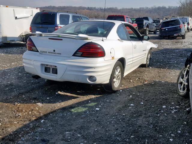 1G2NF12E32C144280 - 2002 PONTIAC GRAND AM S WHITE photo 4