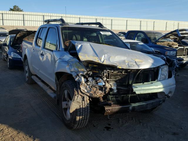 1N6AD07W06C455616 - 2006 NISSAN FRONTIER C SILVER photo 1