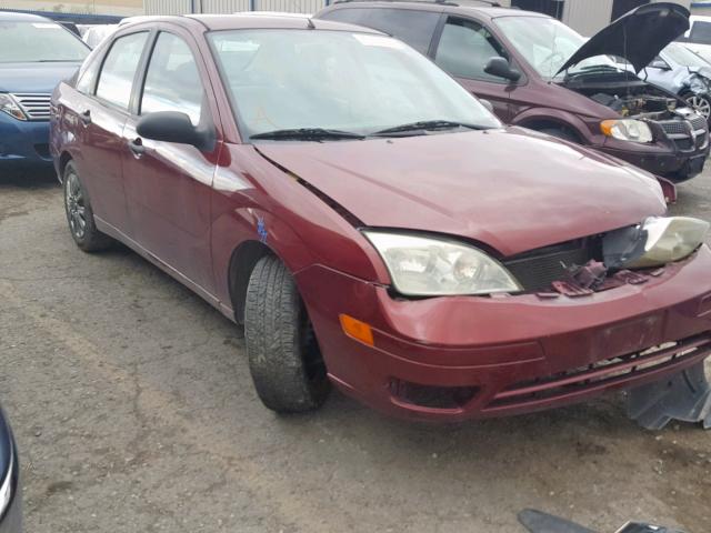 1FAFP34N47W349088 - 2007 FORD FOCUS ZX4 MAROON photo 1