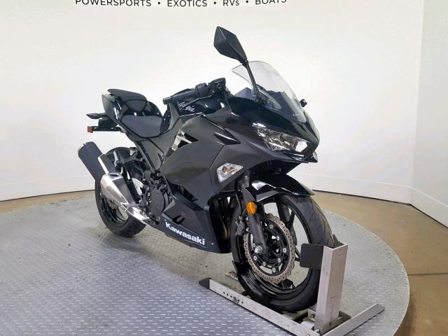 JKAEXKH15JDA08578 - 2018 KAWASAKI EX400 BLACK photo 2