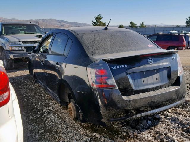 3N1AB6APXBL610011 - 2011 NISSAN SENTRA 2.0 BLACK photo 3