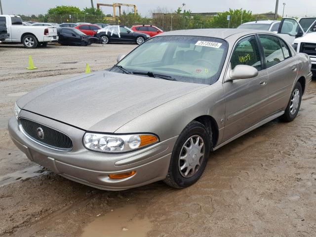 1G4HP52K444137396 - 2004 BUICK LESABRE CU TAN photo 2