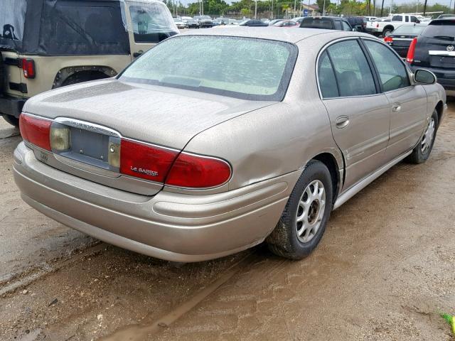 1G4HP52K444137396 - 2004 BUICK LESABRE CU TAN photo 4